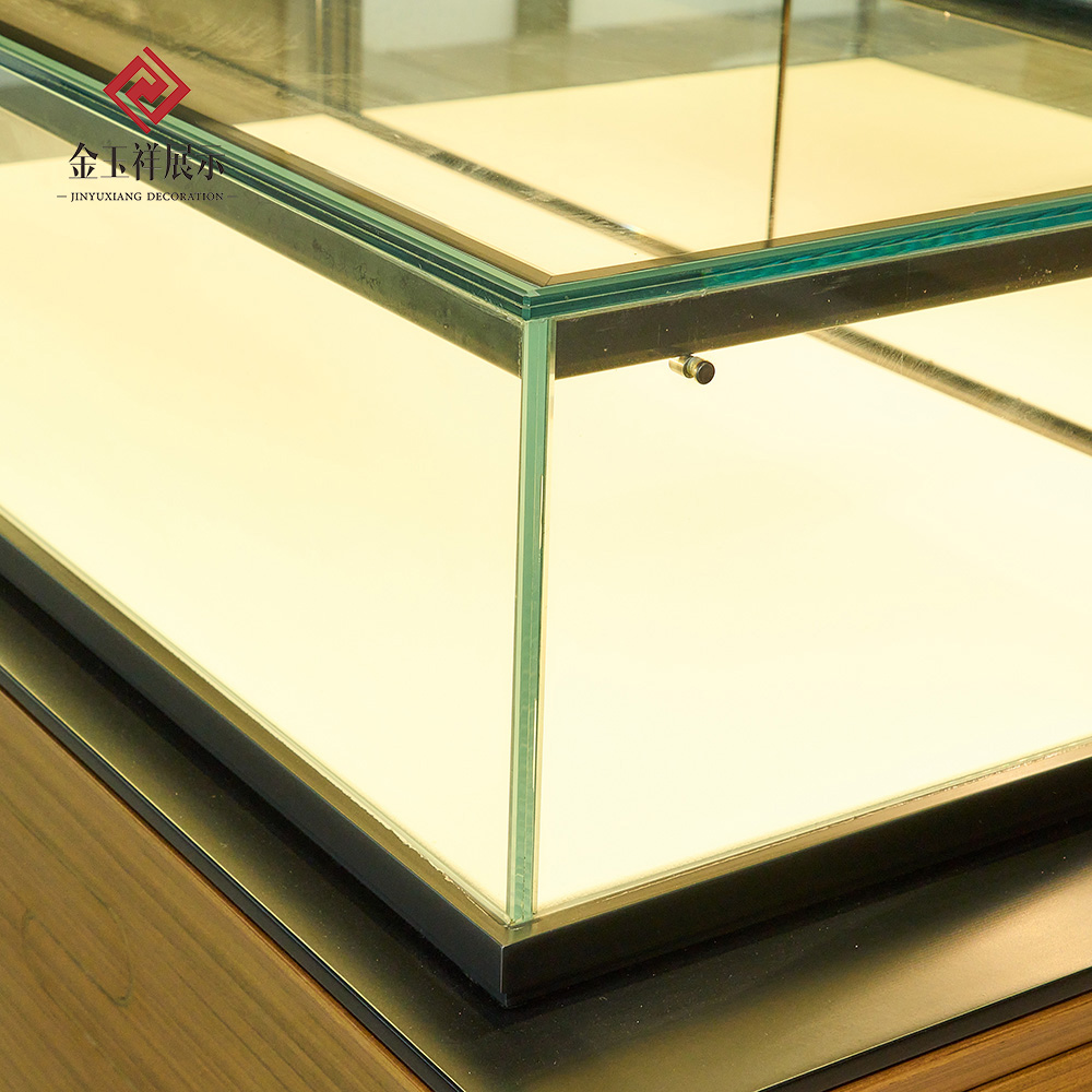 Gold Jewelry Display Cabinet