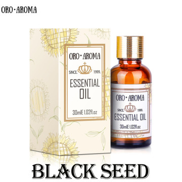 Famous brand oroaroma natural black seed oil Antiphlogistic and analgesic treatment of toothache relax black seed essential oil