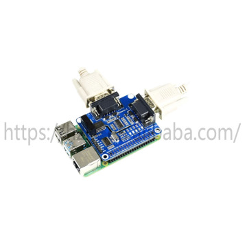 2-Channel Isolated RS232 Expansion HAT for Raspberry Pi 4/3/2/ZERO