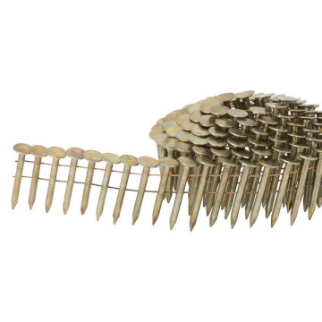 Kya 15 βαθμός 3.05x19mm χάλυβα Smooth Ring Shank καλώδιο πηνίο καρφί στέγης για επισκευή οροφής: σύνδεσμοι υψηλής ποιότητας για ανθεκτικότητα και αντοχή
