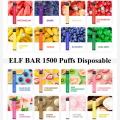 Mejores marcas globales Elf Bar 1500 Puffs