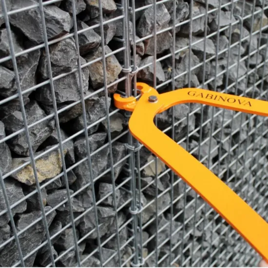 Gabion Mesh Basket 2000x500x500 C-Clip Stone Cage