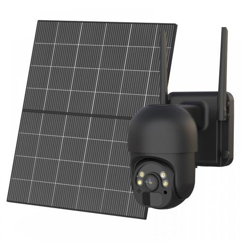 20W Solar Panel WiFi Ptz Security 4G Camera