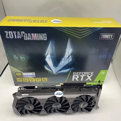 TOP SALES NEW ZOTAC RTX 3090 Trinity PGF OC Video Card Games esports web lessons drawing design 24G D6X video memory no lhr