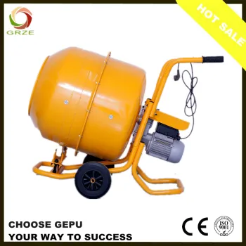 Hand-pushed Type Electric Motor Engine Cement Mixers
