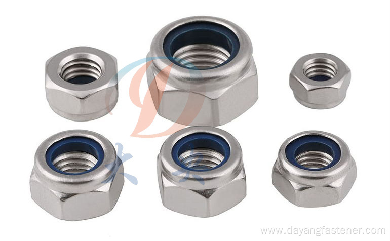 Stainless Steel Hexagon Tin Jam Nuts