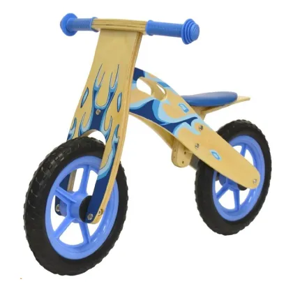 wooden balance bike running bike
