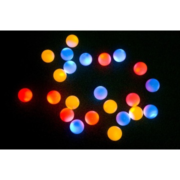 Colorful Flashing Night Glowing LED Golf Ball