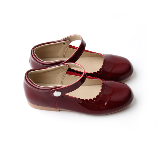 Patent Leather Shoes Toddler Patent Leather Children Girl Dress Shoes Factory