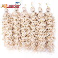 Extensão de cabelo de crochet sintética ombre hawaii curl trança