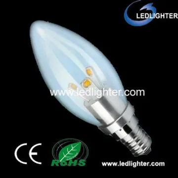 Dimmable Led Candle Light Bulbs Warm White E14 For Villa Decoration