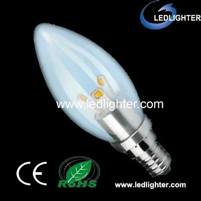 Dimmable Led Candle Light Bulbs Warm White E14 For Villa Decoration