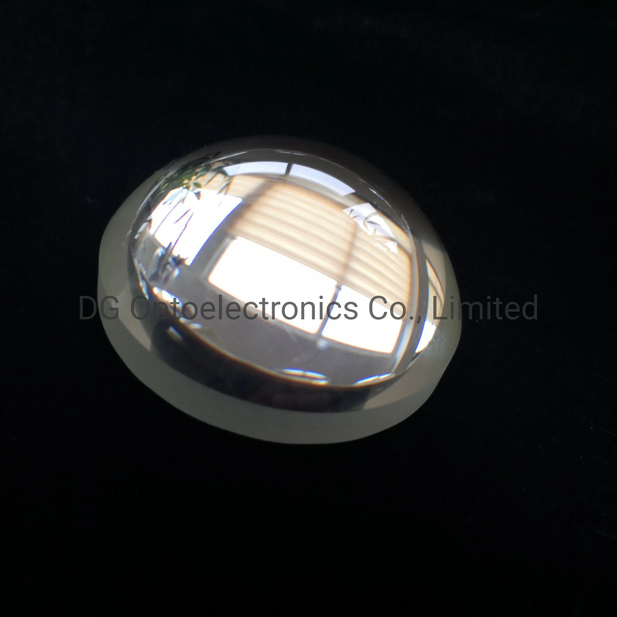 Custom Glass Spherical Plano Convex Lens 50mm Diameter