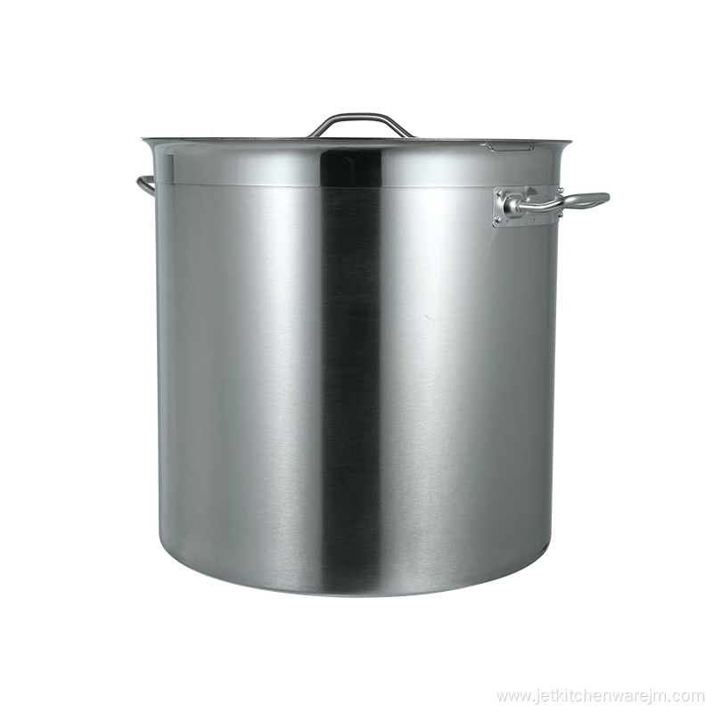 Tall body stainless steel non-magnetic cooking pot