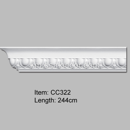 PU Cornice Molding សម្រាប់ការតុបតែងគេហដ្ឋាន