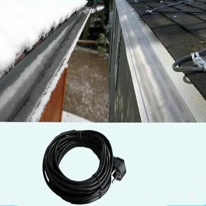 Electric Heating Wire for Roof & Gutter De-icing Cable - 20m