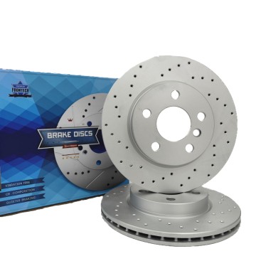 Auto Disc Brake System Coating Geomet Disc Brake Rotor for JAC