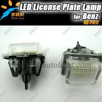 License Plate Lamp bulb 3528 LED chips tail Light for Benz W204 W204