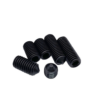 Socket Set Screws with Cone Black Oxide