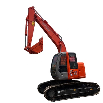 중고 Hitachi ZX135 : 13 톤 유압 크롤러 굴삭기 - 오리지널 일본