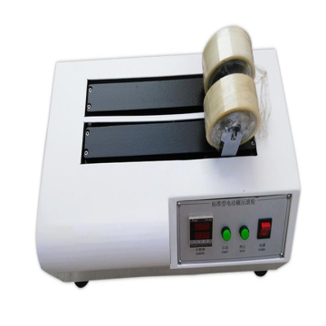 Film elettronico e tester a rulli per pressa per buccia adesivi