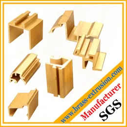 High precised bass different shape extuded brass profile handle