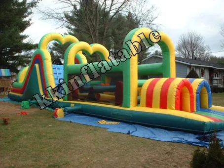 kk inflatable water obstacle course/inflatable sports equipment supplier KKB-L017