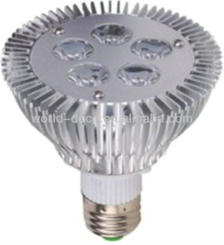 high power 5w par30 e27 led spot light for indoor use