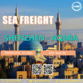 Freight di mare internazionale da Shenzhen ad Aqaba Jordan