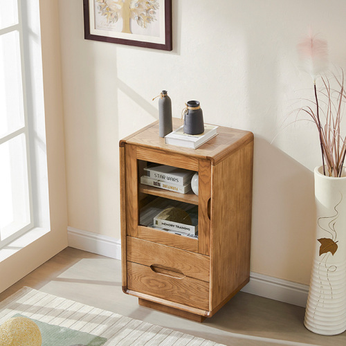 Fantastic Durable Large Storage Cabinets High Quality Unique Design Solid Wood Sideboard Cabinet Factory