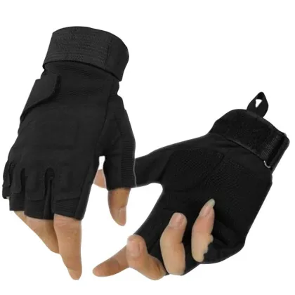 New Outdoor tactical gloves Winter Windproof Sports Fingerless Military Tactical Hunting Riding Gloves