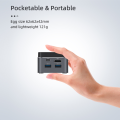 Faktor bentuk kecil 8GB LPDDR4 J4125 Mini PC