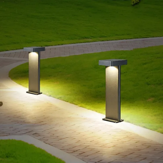 Waterproof European Modern LED Bollard Lights for Outdoor Garden Pathways