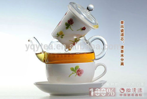 attractive tea pot, grace tea ware, teapot with stainless strainer