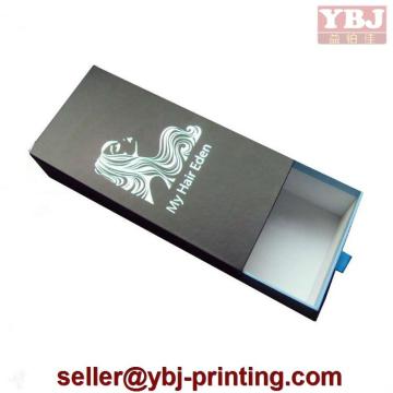 drawer type hair extension packaging