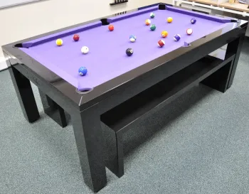 Customizable Multi-Function Billiard Pool Table with Dining Top
