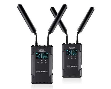 FEELWORLD W1000H: 1000FT 1080P Dual HDMI Full Duplex Intercom Live Streaming System