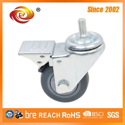 3 Inch Threaded Stem Swivel Caster