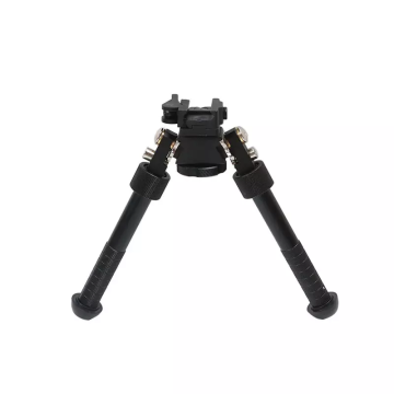 Hot Sell 360 grados BIPOD V8 retráctil retráctil con soporte QD para accesorios de caza