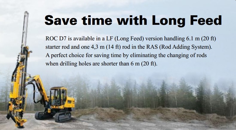 Atlas Copco Drill Rigs and Rock Drills (ROC D7)