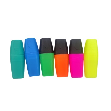 High Quality Customizable Fluorescent Pastel Highlighter Pens for Students and Kids