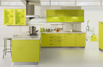 Br-L020 Modern Style Glossy Lacquer Kitchen Cabinet/Kitchen Furniture