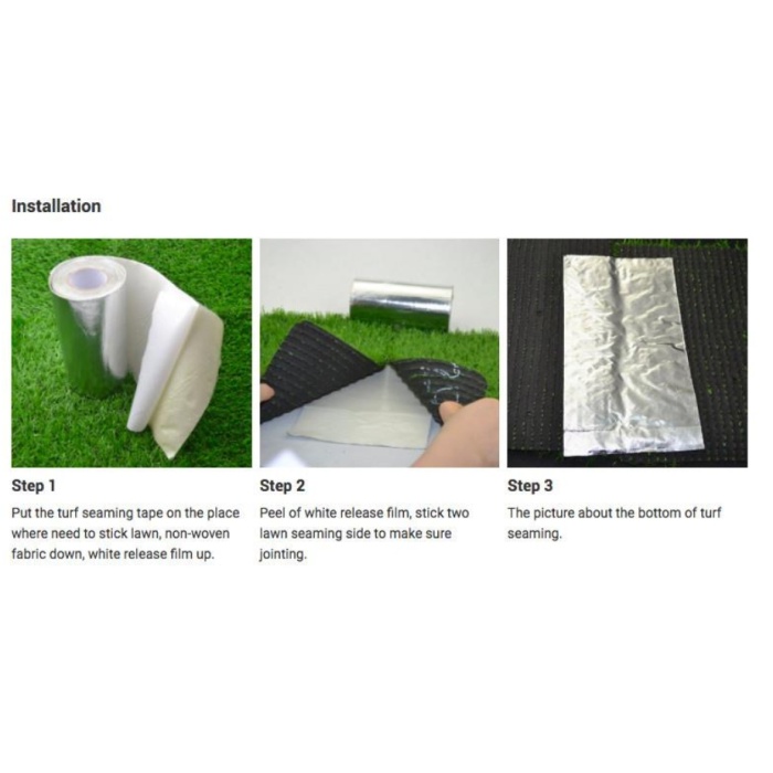 شريط مشترك العشب الاصطناعي لذاته