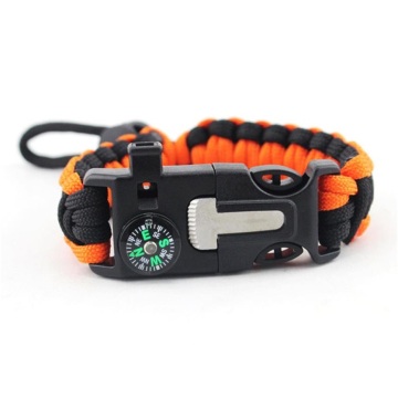 Orange Premium Survival Bracelet