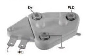 D10SE12 DELCO Auto Ersatzteile Lichtmaschine Spannungsregler für Delco 10SI 12SI 15SI 17SI 27SI/Typ 100 205