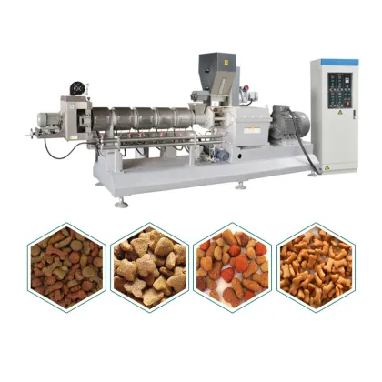 Twin Screw Extruder for Pet Food - Dog and Cat Food Making Machinery