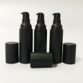 Airless-Pumpe aus Luxus-Kunststoff PP schwarz matt Lotion