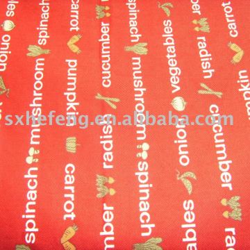 brushed cotton twill fabric with printing garment fabric