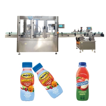 Heißverkauf Automatische Saftflasche Flüssiges Sechskopf-Füll- und Kappenmaschine