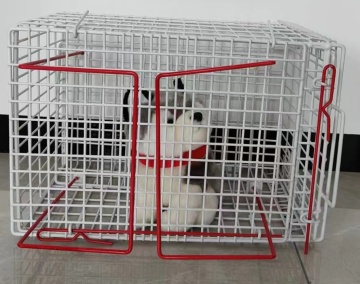 Hot Selling M Size Pet Cage for Small Cats - PVC Mesh Iron Wired Metal